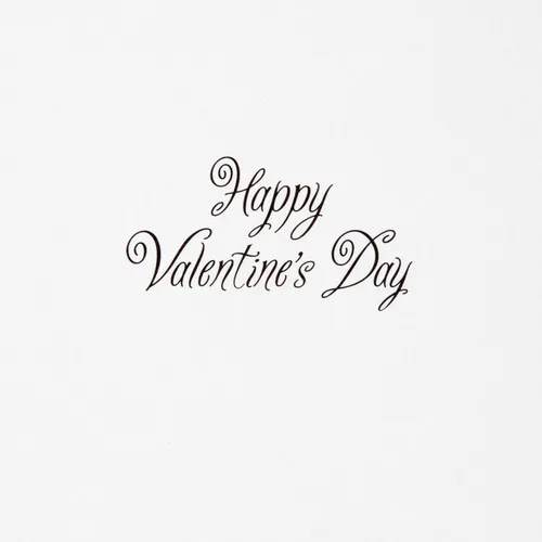 Vista 2 de Hallmark - Paquete de tarjetas para el día de San Valentín, diseño de corazón