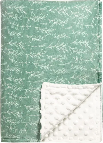 Vista 9 de Sotf - Manta de cuna para bebé, respaldo de puntos, manta suave reversible para recién nacido, regalo para niños pequeños, 30 x 40 pulgadas, lazo