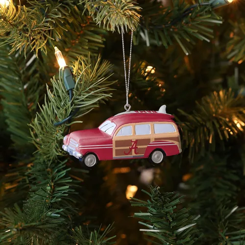 Vista 4 de FOCO NCAA Unisex-Adult NCAA College Team Logo Holiday Tree Station Wagon Ornament