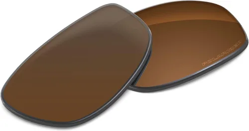 Vista 3 de Tintart Lentes de repuesto compatibles con Oakley Juliet Polarized Etched-Nut Brown