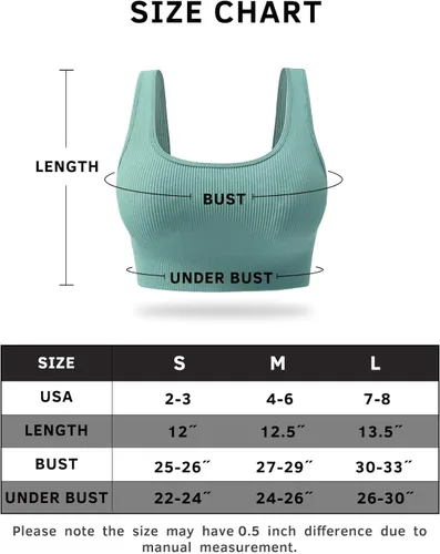 Vista 4 de Conjunto de entrenamiento acanalado sin costuras para mujer