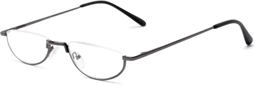 Vista 6 de Readers Reading Glasses: The Lynwood, Metal round Style for Men and Women