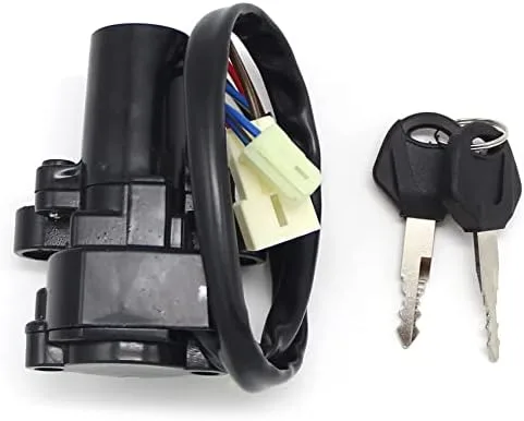 Vista 5 de Interruptor de encendido y llave de encendido Interruptor de encendido de motocicleta para Yamaha 36P-82501-00 para Yamaha FZ6R FZ10 FJ09 FZ09 FZ07