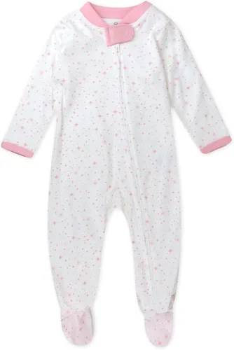 Vista 19 de HonestBaby Baby-Boys Classics Sleep & Play Footed One-piece Pajama Sleeper 100% Organic Cotton Raya Negrita Rojo Blanco Blu