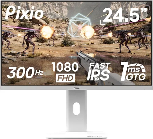 Vista 13 de Pixio PX248 Prime V2 Negro 24 pulgadas 180Hz Frecuencia de Actualización FHD 1080p Resolución Panel Fast-IPS 1ms GTG Tiempo de Respuesta