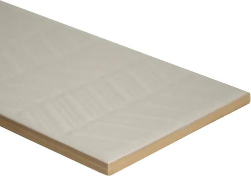 Vista 4 de MSI Urbano Crema 3D Mix - Azulejos de metro de cerámica brillante de 4 x 12 pulgadas para baño, cocina y pared decorativa