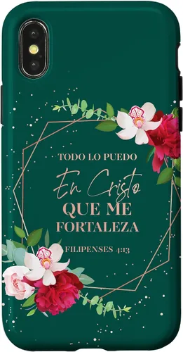 Vista 5 de Regalos Mujer Cristiana Español Versículos de la Biblia Español Funda para iPhone 17