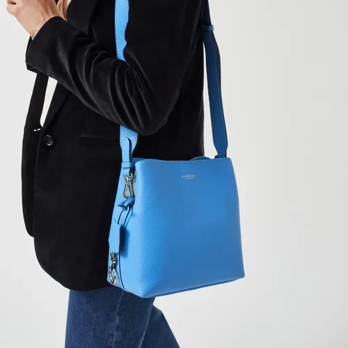 Vista 5 de RADLEY London Dukes Place - Bandolera con compartimento mediano, Azul
