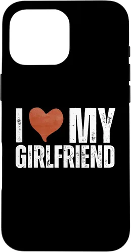 Vista 19 de I Love My Girlfriend I Heart My Girlfriend Funny Retro Case for iPhone 17