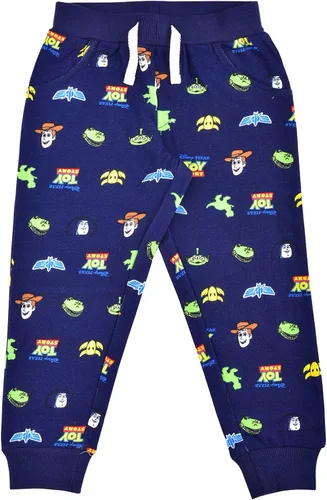 Vista 4 de Disney Conjunto de pantalones deportivos para niño pantalones deportivos con estampado de Toy Story azul marinogris