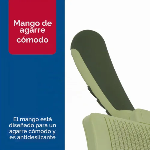 Vista 5 de Safari Cepillo protector de limpieza para perros, M, Verde