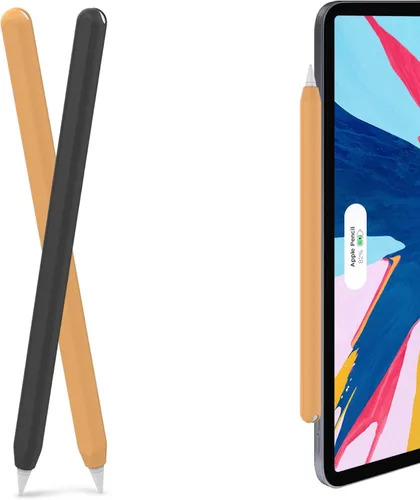 Vista 9 de AHASTYLE Funda Duotone para Apple Pencil de 2ª generación y Apple Pencil Pro (2024) Funda protectora ultra delgada de silicona compatible con carga