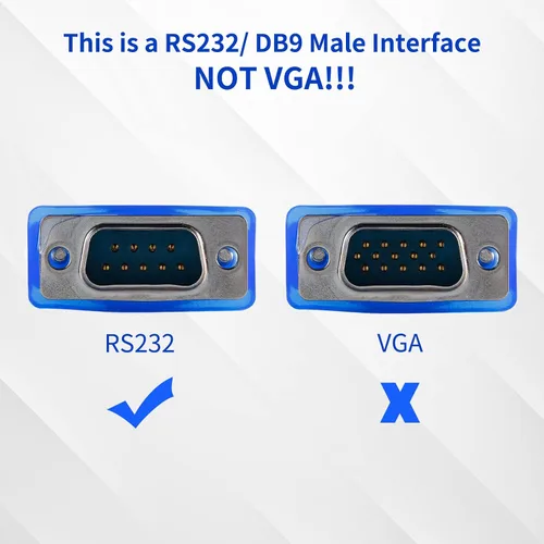 Vista 8 de Adaptador USB 2.0 a Serial DB-9 RS232, Windows 7/8/10/11/32/64/XP/RS232 al convertidor USB
