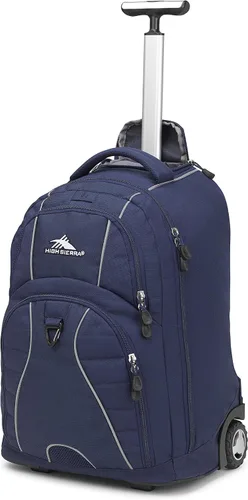 Vista 9 de High Sierra Freewheel Mochila con ruedas para laptop, Negro, Tamaño único