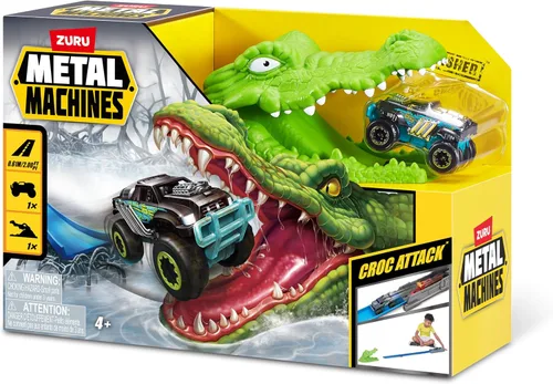 Vista 2 de ZURU 6718 Metal Machines Croc Attack Playset