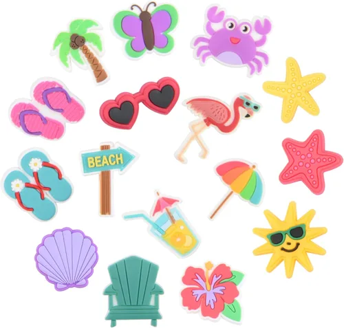 Vista 2 de Dijes de zapatos para decoración de zapatos, accesorios para adornos de niñas, niños, hombres y mujeres, recuerdos de fiesta