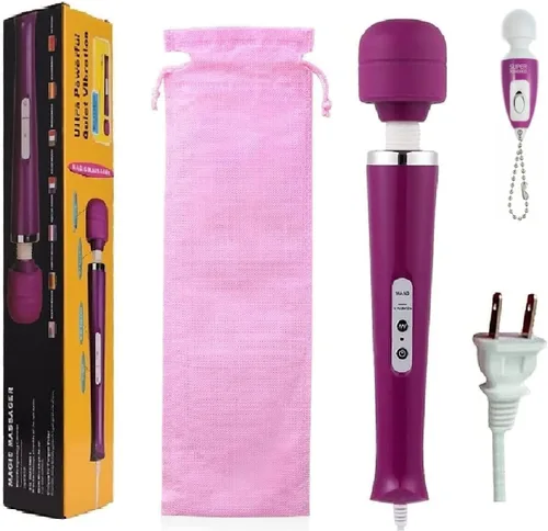 Vista 10 de Masajeador vibratorio eléctrico de mano para mujer, para recuperación deportiva, dolor ACH, hombro, cuello, piernas, mano, masajeador de pies