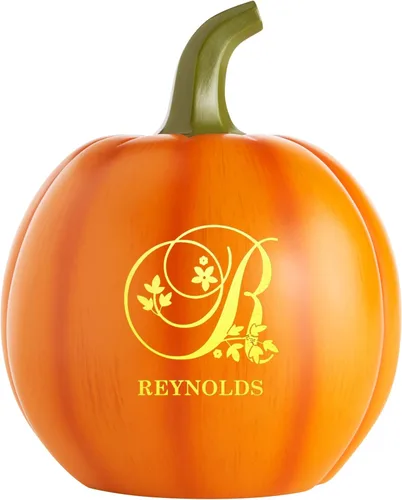 Vista 14 de Let's Make Memories - Lámpara de calabaza con nombre - Adorno de otoño - Calabaza luminosa de uso interior/exterior - Nombre e iniciales