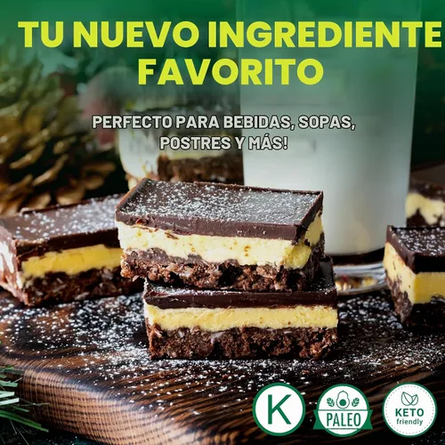 Vista 5 de Native Forest - Leche de coco en polvo, bolsas de 5.25 onzas (paquete de 6)