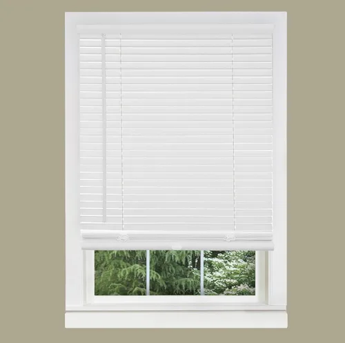 Vista 2 de Persianas de Ventana Inalámbricas de 1 Pulgada, Persianas Inalámbricas Mirrotek de Filtrado de Luz Mini Persianas (27" x 64")