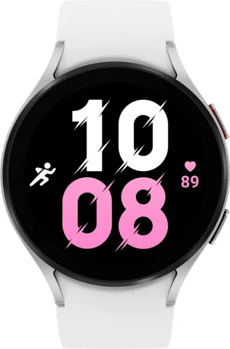 Vista 2 de SAMSUNG Galaxy Watch 5 - Reloj inteligente Bluetooth de 1.732 in con monitor de cuerpo, salud, fitness y sueño, cristal de zafiro, seguimiento