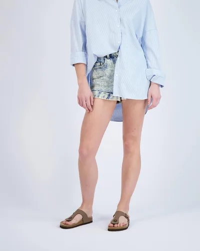 Vista 6 de CUSHIONAIRE, Leah Sandalias con plantilla de corcho para mujer, muy cómodas