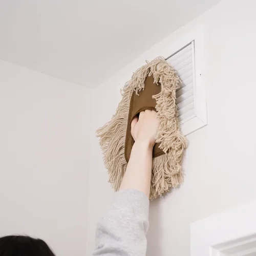 Vista 5 de Stanley Home Products Trapeador seco de nailon lavable: elimina el polvo y la suciedad de las superficies y zonas de difícil acceso (cabeza de tope)