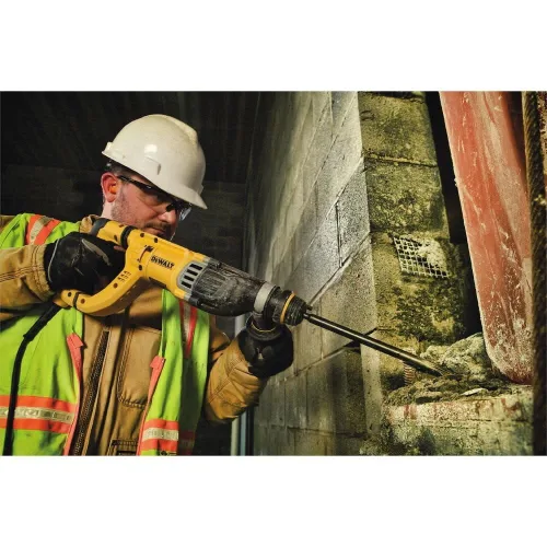 Vista 6 de DEWALT Taladro de martillo rotatorio SDS, choques de control de vibración, con cable (D25263K)