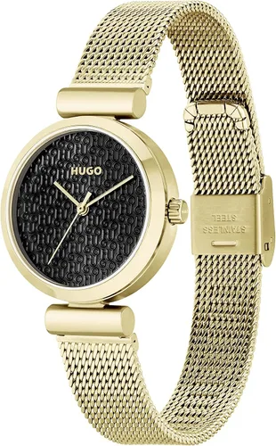 Vista 2 de HUGO #Sweet Women's Ionic Plated Steel Watch, (Model 1540129), Gold
