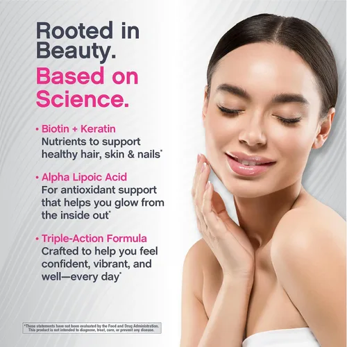 Vista 7 de NeoCell Biotin Complex Hair, Skin & Nails 90 Cápsulas con péptidos de queratina BioActive y ácido alfa lipoico Fórmula con infusión
