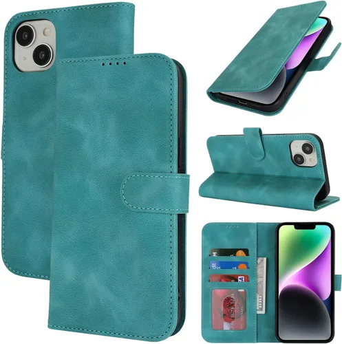Vista 91 de Funda tipo cartera para iPhone 8 Plus iPhone 7 Plus con tarjetero para iPhone 8 Plus, funda tipo cartera para mujeres y hombres, de piel sintética