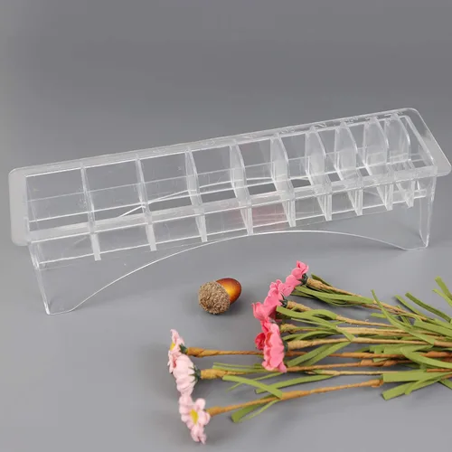 Vista 5 de AUEAR, Organizador de soporte para cortapelos profesional, con 10 ranuras, caja de almacenamiento de protectores de peluquería rectangulares