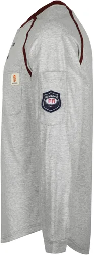 Vista 2 de BOCOMAL FR Shirts - Camisa ligera de 5.5 onzas de manga corta y resistente al fuego/ignífuga