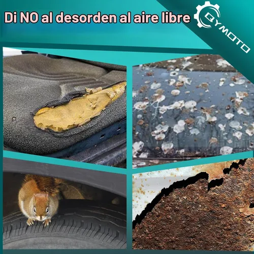 Vista 4 de QYMOTO Cubierta para ATV, Cubierta grande para ATV XL 2-UP, Universal para 4 ruedas Quad Durable Impermeable al Aire Libre Protección Completa