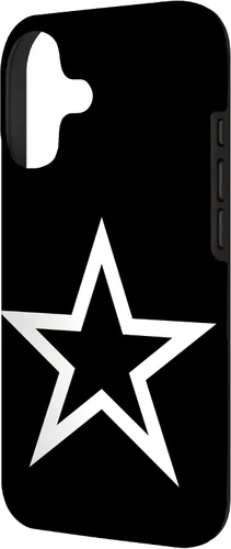 Vista 2 de Y2K Aesthetic Star - Carcasa para iPhone 17, diseño de estrella y negro
