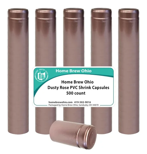 Vista 3 de Cápsulas retráctiles de PVC Dusty Rose, 500