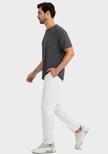 Vista 6 de G Gradual Pantalones deportivos para hombre con bolsillos con cremallera, pantalones deportivos cónicos para entrenamiento, correr, correr