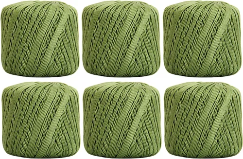 Vista 139 de Hilo de croché Threadart, 100 % algodón, talla 10 Soft pure cotton crochet thread for lace, doilies, amigurumi and crafts. Smooth finish with