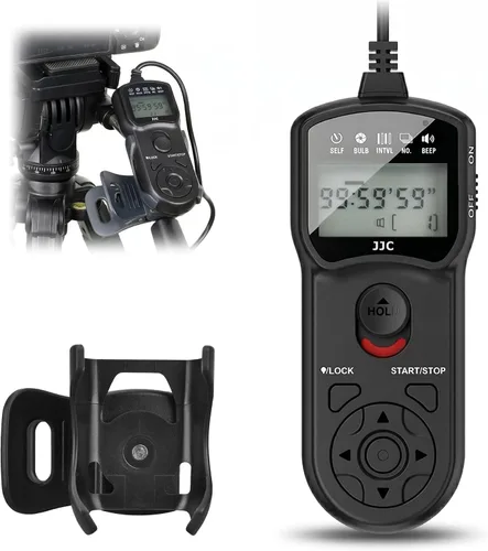 Vista 13 de Sustituye a RM-SPR1 Intervalómetro Remoto Temporizador de disparador y soporte de clip Control remoto con cable para Sony A6400 A6000 A6100 A6600