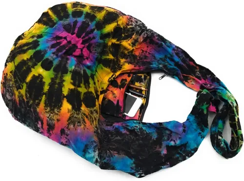 Vista 4 de Kraft4Life - Bolso bandolera estilo hipster estilo hippie estilo bohemio tailandés de algodón