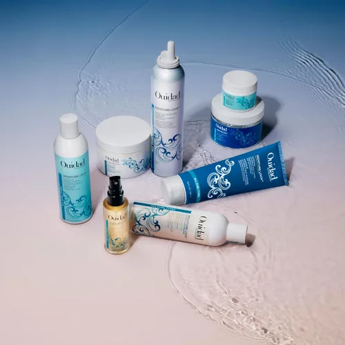 Vista 6 de Ouidad Moisture Lock - Acondicionador sin enjuague para cabello rizado, acondicionador hidratante y desenredante 2 en 1 acondicionador e prebase