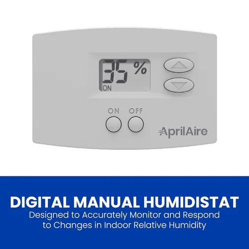 Vista 6 de AprilAire 300 Humidificador para toda la casa autocontenido con ventilador, para hogares con sistemas de ventilación con aire forzado por conductos