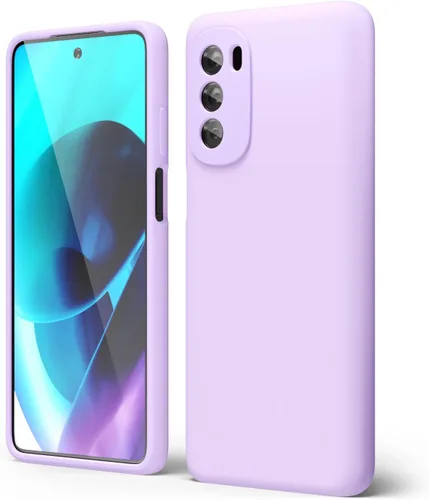Vista 27 de oakxco para Motorola Moto G Stylus 5g 2021 Funda de teléfono de silicona líquida, delgada y suave, de goma de caucho, TPU, cubierta simple y lisa
