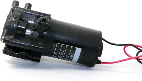 Vista 5 de ZC-A260 12V 24V Mini Gear Self-Sucking Pump (0-110 Degrees Celsius) DC Gear Pump(12V)