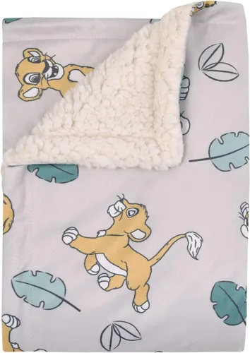 Vista 14 de Disney Classic Pooh Hunny Fun with Piglet and Tigger - Manta para bebé súper suave color blanco y gris pardo