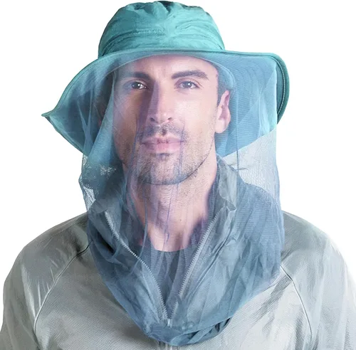 Vista 8 de Peicees Sombrero de red para hombres y mujeres, sombrero de pesca de aventura, sombrero de safari para caza, camping, senderismo