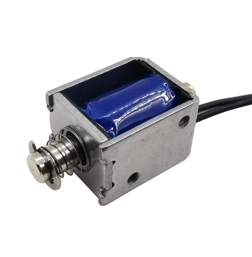 Vista 4 de 2PCS DC 3V 2.8Ω Mini Push Pull Electroimán lineal de 0.197 in Carrera Actuador de marco abierto eléctrico DC imán solenoide