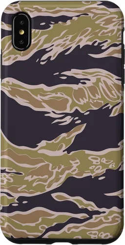 Vista 11 de US Army Tiger Stripe Camo Vietnam Special Forces Camouflage Case para iPhone 17