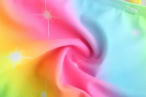 Vista 6 de Traje de baño de dos piezas de unicornio sirena bikinis tankini traje de baño para niñas pequeñas