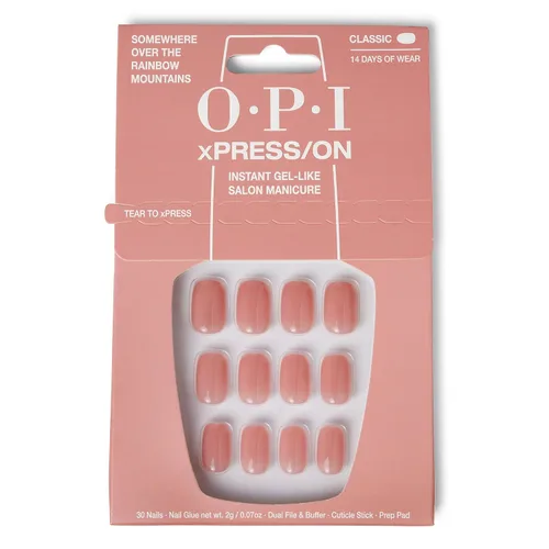 Vista 25 de OPI xPRESS/ON Press on Nails Short Round Classic, Long Almond & Coffin Shape Press-On Professional Nail Art Kit